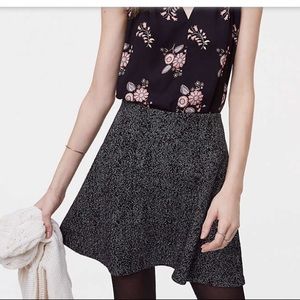 Herringbone flare pull on skirt!  NEVER worn!